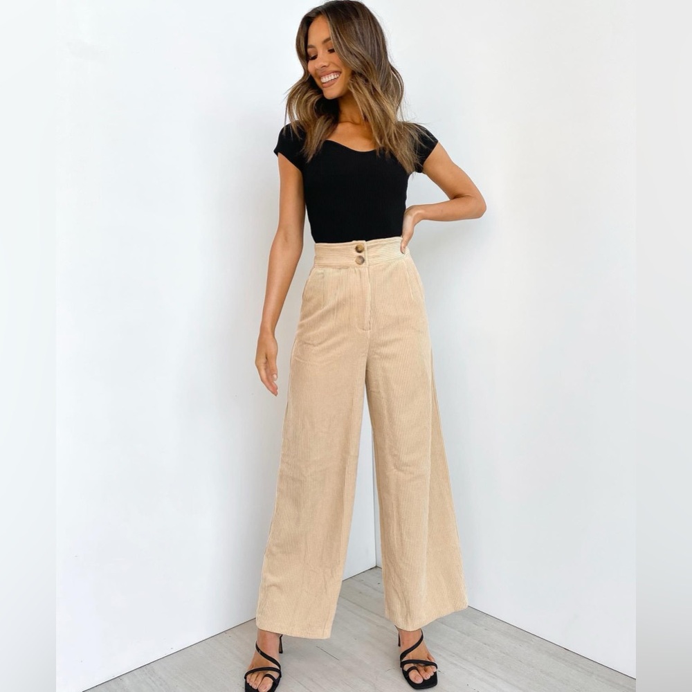 PETAL AND PUP Amply Pant - Beige size 4